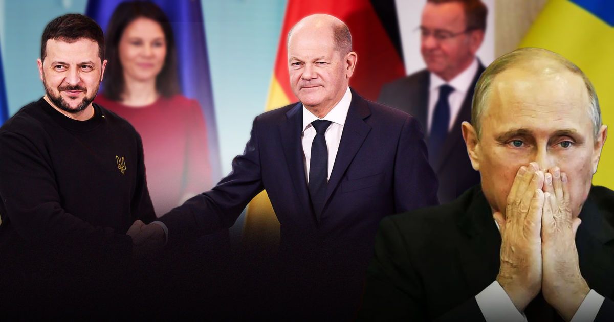 Володимир Зеленський та Олаф Шольц
