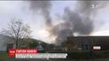 Брюссель окутал густой дым из-за пожара на фабрике по производству традиционных вафель