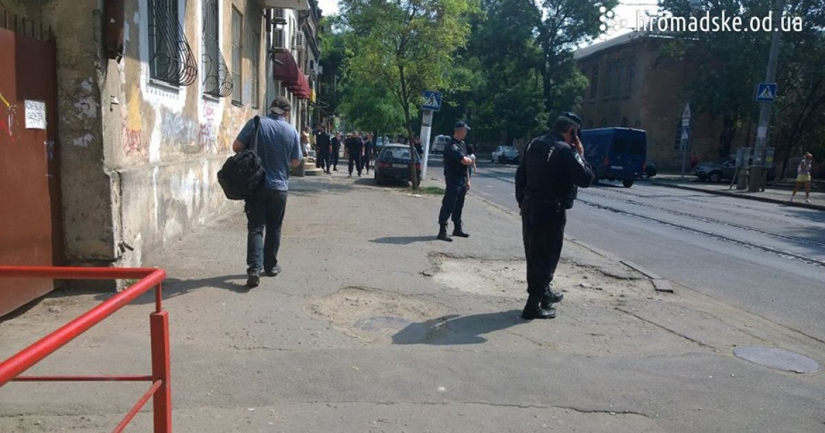 В Одессе напали на собрание геев / © Громадське.Одеса