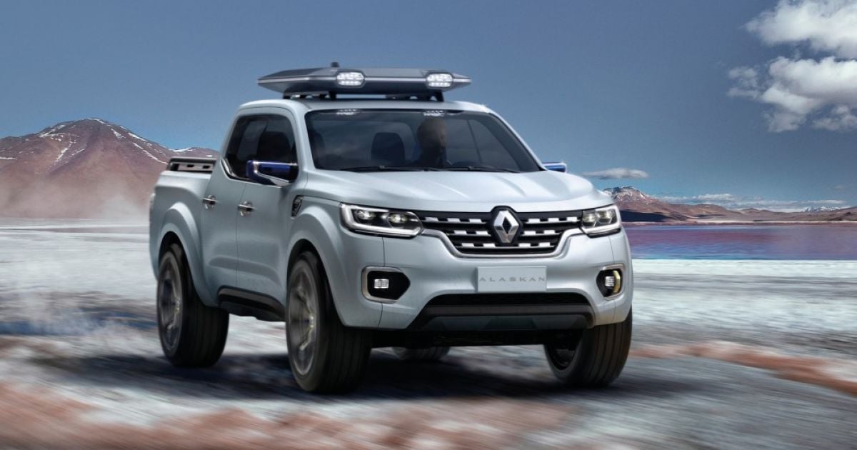 Renault представил концептуальный пикап Alaskan