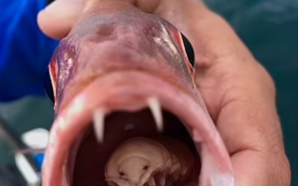 В Африці виявили паразита, який відкушує язик риби, а потім замінює його (фото)