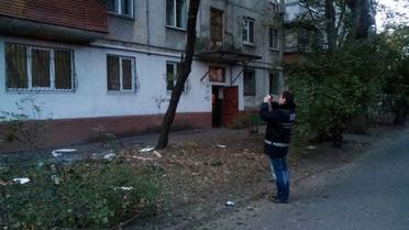 В Мариуполе неизвестные обстреляли дом / © МВД Донецкой области