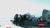 Запорізькі рятувальники зняли з криги понад тридцять рибалок