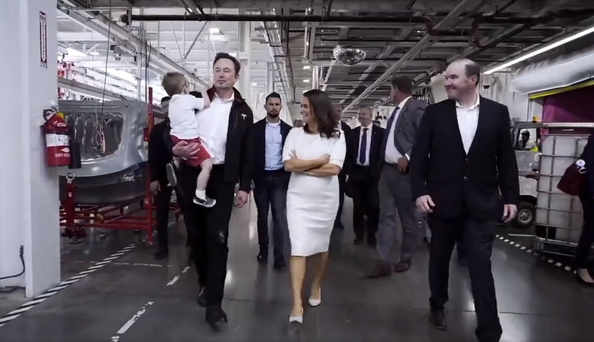 Илон Маск с сыном X / © Twitter.com/elonmusk