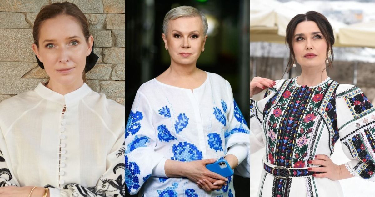 День вишиванки: Алла Мазур, Катерина Осадча, Людмила Барбір та інші ...
