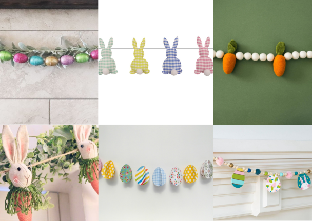 Пасхальные гирлянды для дома / © Фото из открытых источников