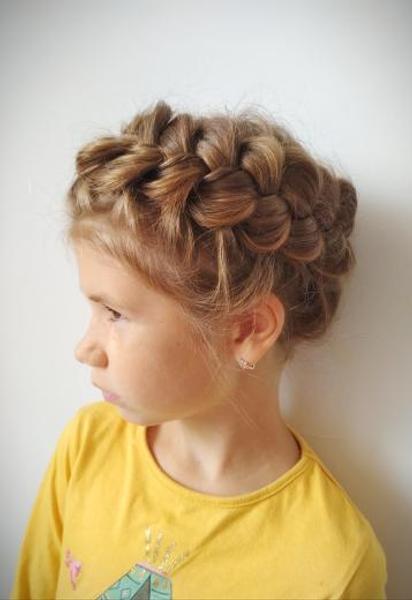 Прически для девочек / © instagram.com/hairstyles_maryna