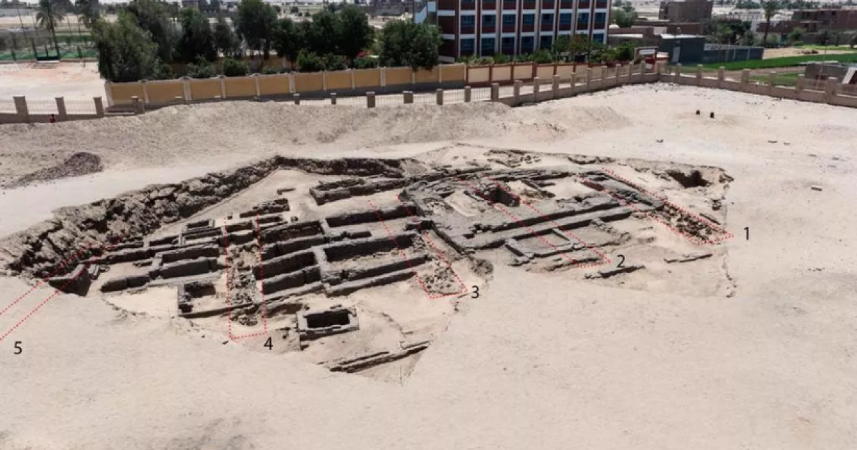 Залишки, можливо, найстарішої у світі високопродуктивної броварні.