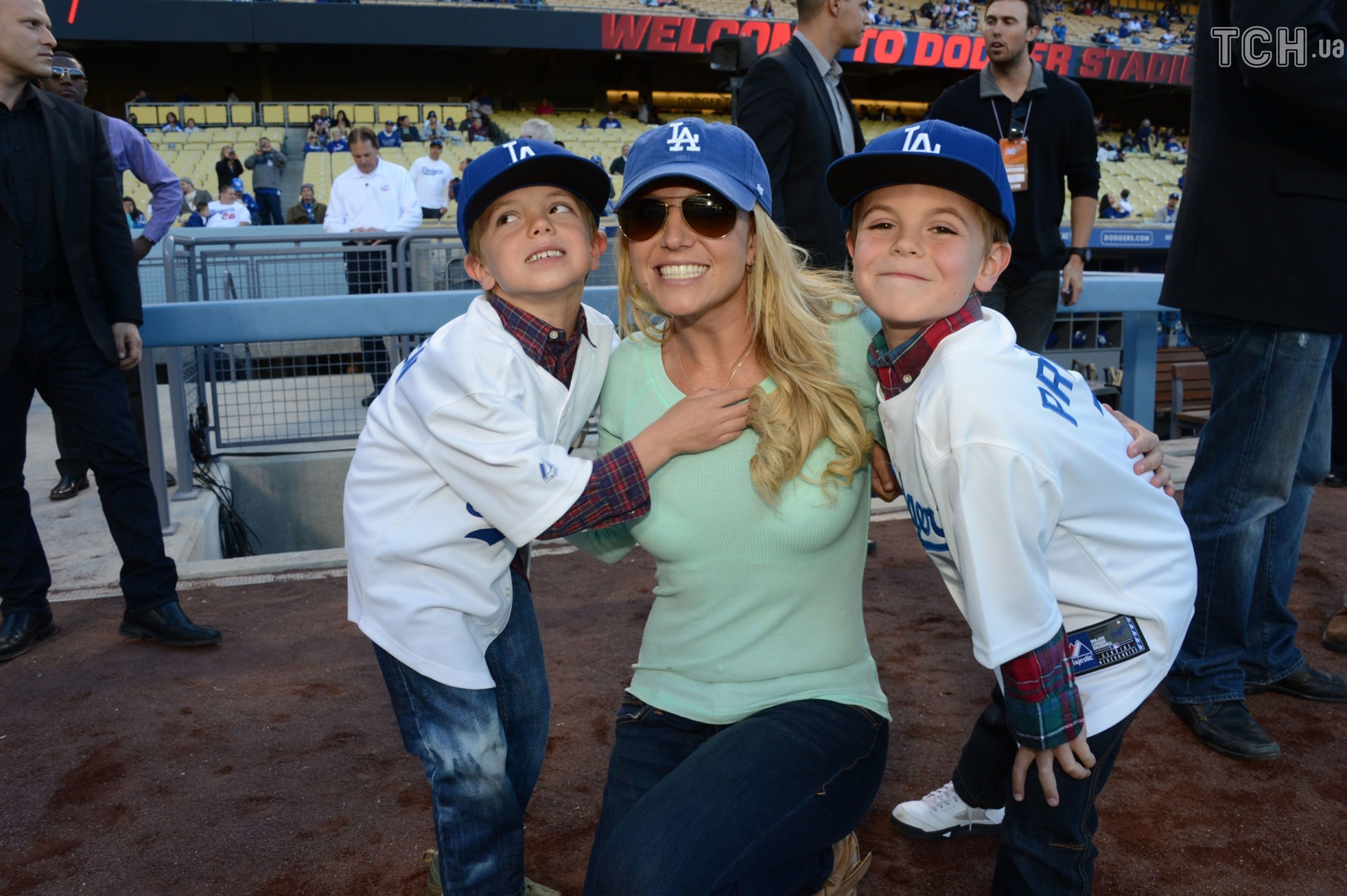 Бритни Спирс с сыновьями / © Getty Images