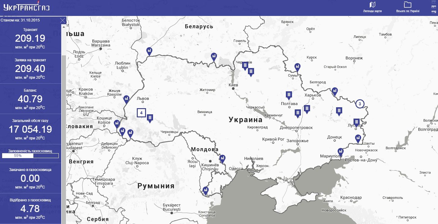 Карта заправок нефтика