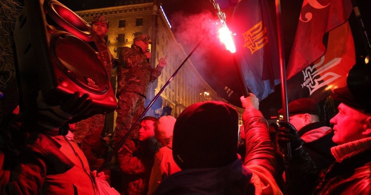 Сутички правоохоронців із протестувальниками на Майдані в Києві_20 / © УНІАН