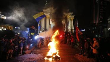 Сутички правоохоронців із протестувальниками на Майдані в Києві_11 / © УНИАН