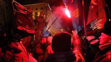 Сутички правоохоронців із протестувальниками на Майдані в Києві_20 / © УНИАН