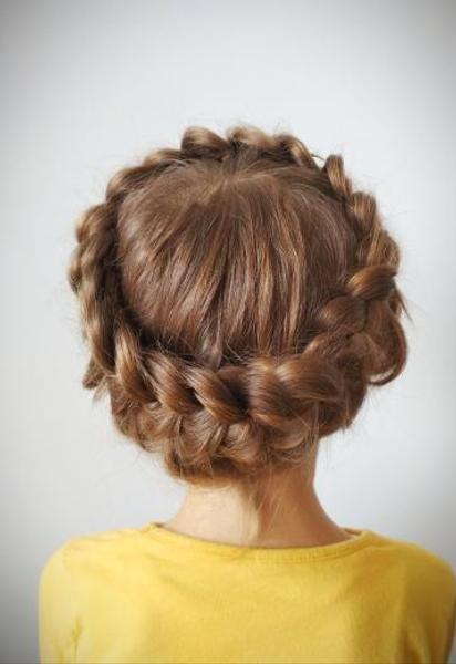 Прически для девочек / © instagram.com/hairstyles_maryna