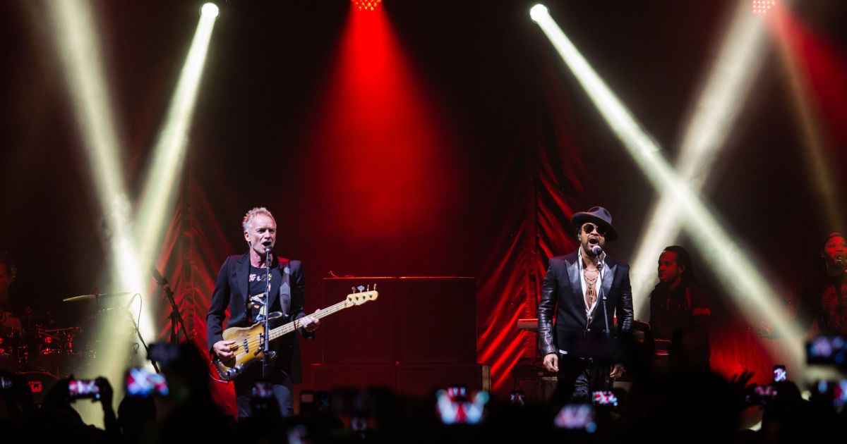 Стінг і Шеггі в Києві