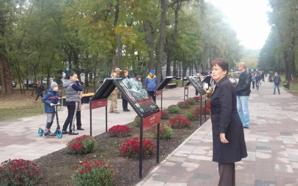 Киевляне почтили память расстрелянных / © Украинский институт национальной памяти