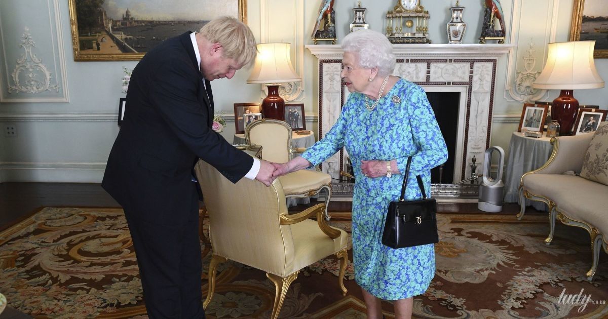 Королева Елизавета II и Борис Джонсон