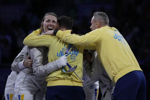 Жіноча збірна України з фехтування на шаблях / © Associated Press
