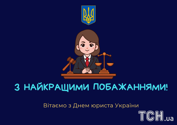Привітання з Днем юриста України / © ТСН