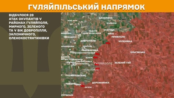 Лінія фронту / © Генеральний штаб ЗСУ / Facebook