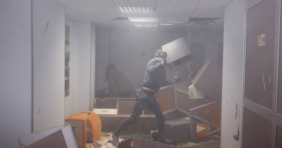 Сутички правоохоронців із протестувальниками на Майдані в Києві_29 / © УНІАН