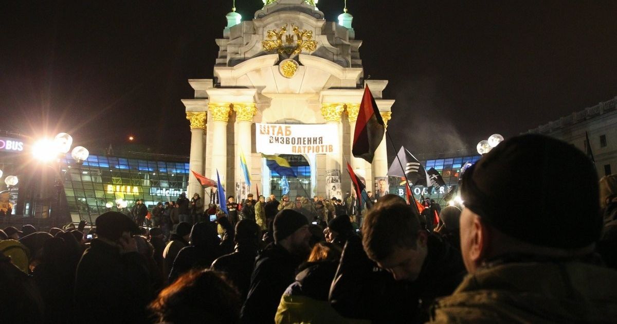 Сутички правоохоронців із протестувальниками на Майдані в Києві_27 / © УНІАН