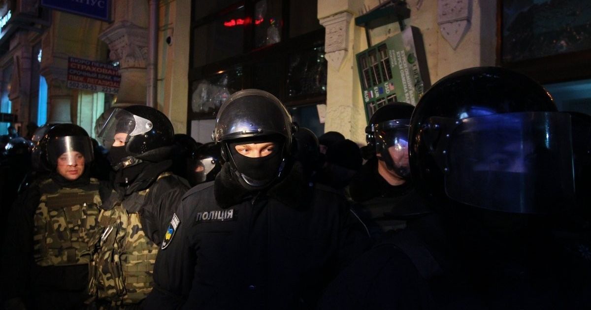Сутички правоохоронців із протестувальниками на Майдані в Києві_32 / © УНІАН