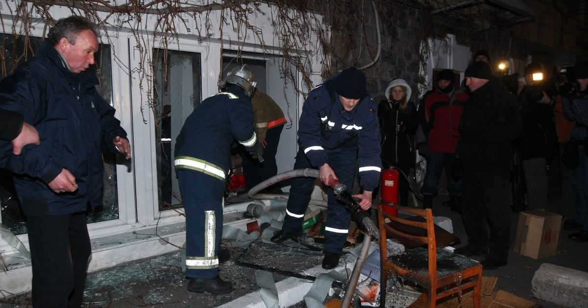 Сутички правоохоронців із протестувальниками на Майдані в Києві_33 / © УНІАН