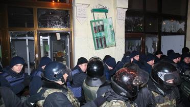 Сутички правоохоронців із протестувальниками на Майдані в Києві_24 / © УНИАН