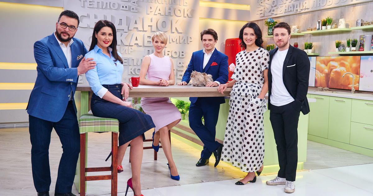 "Сніданок. Вихідний": "1+1" запускает утреннюю программу выходного дня