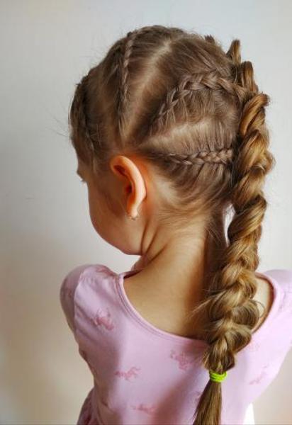 Прически для девочек / © instagram.com/hairstyles_maryna