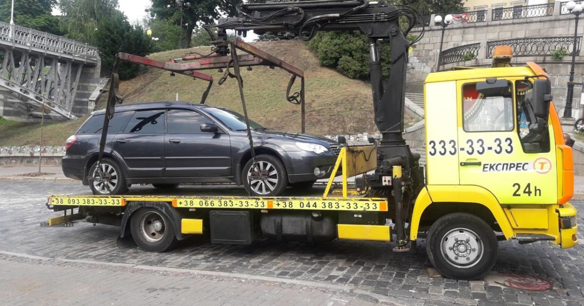 В Киеве выросло количество нарушений ПДД: авто будут эвакуировать