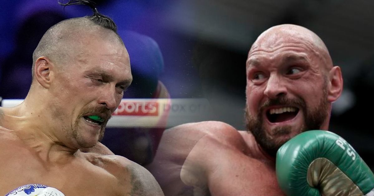 Усик – Фьюри (коллаж)