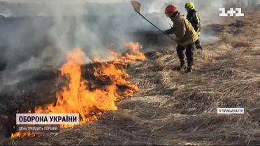 В Україні горять ліси через підпал трави, листя та сміття