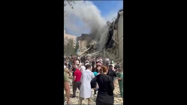 РФ пошкодила лікарню "Охматдит" в Києві: президент показав відео