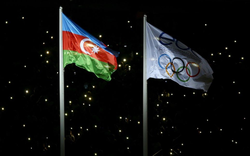 Церемонія закриття перших Європейських ігор у Баку / © Getty Images