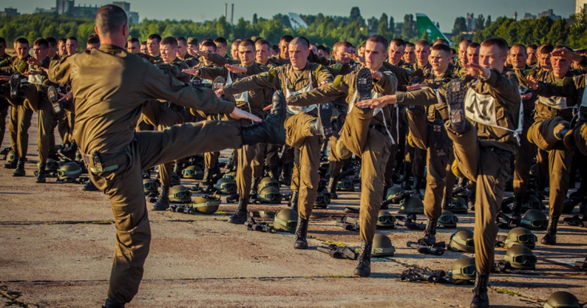 Военные готовятся к параду на День независимости / © Национальная гвардия Украины