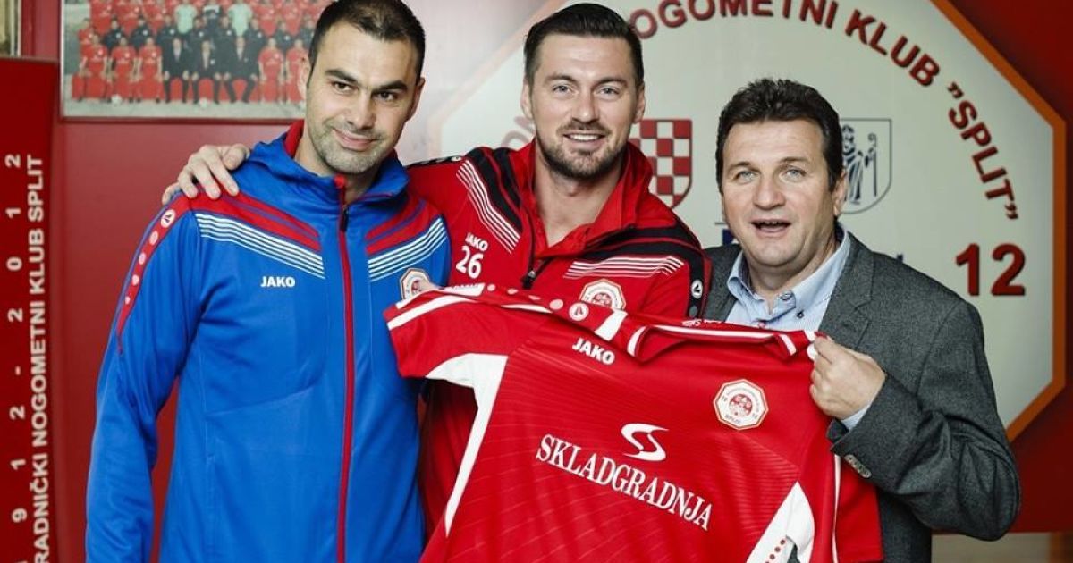 Милевский сыграл первый матч за "Сплит".