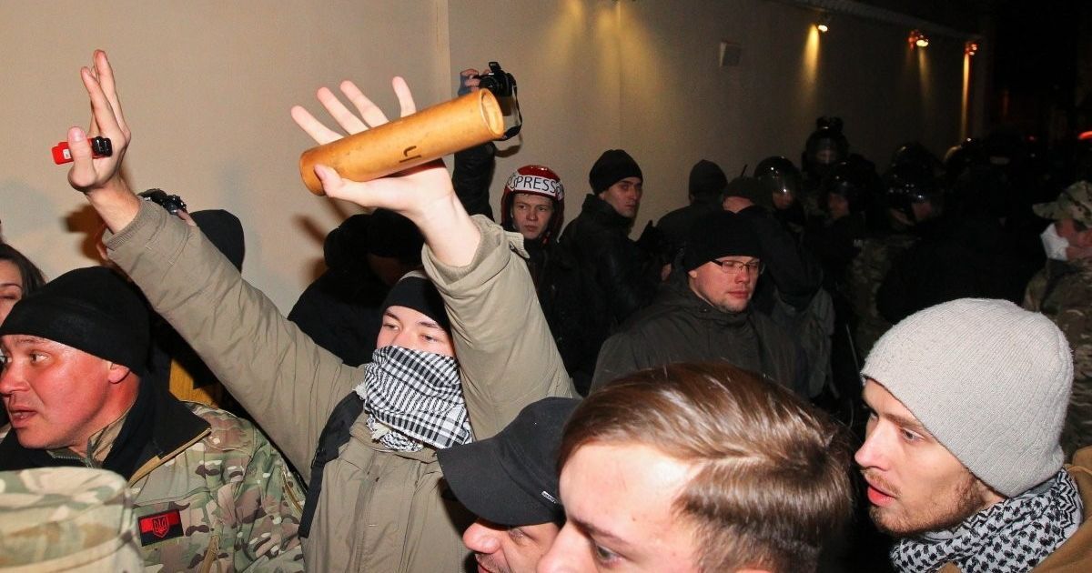 Сутички правоохоронців із протестувальниками на Майдані в Києві_45 / © УНІАН