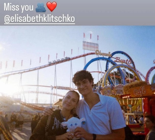Максим і Єлизавета-Вікторія Клички / © instagram.com/maximklitschko1