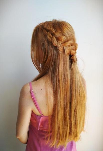 Прически для девочек / © instagram.com/hairstyles_maryna