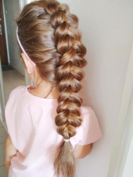 Прически для девочек / © instagram.com/hairstyles_maryna