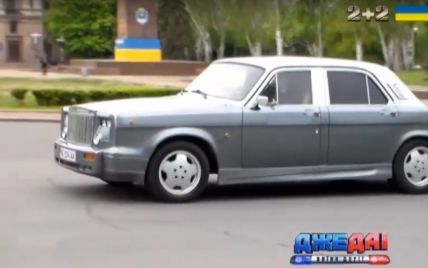Украинский автолюбитель превратил "Волгу" в Rolls-Royce