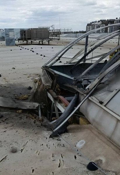 Наслідки атаки ворожих дронів по Одесі