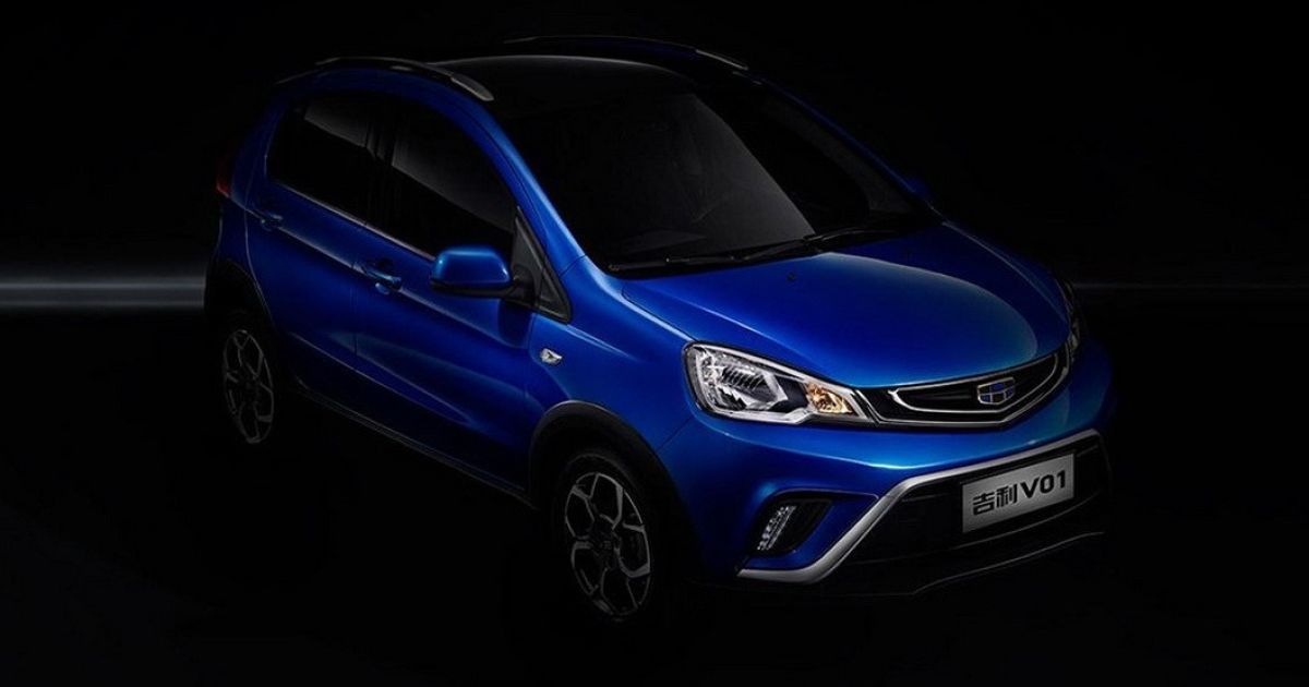 В Сети появились фото нового компактного кроссовера Geely