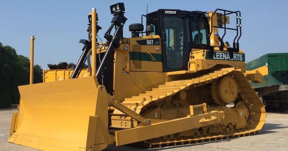 Бульдозер Caterpillar D6T получил "автомат"
