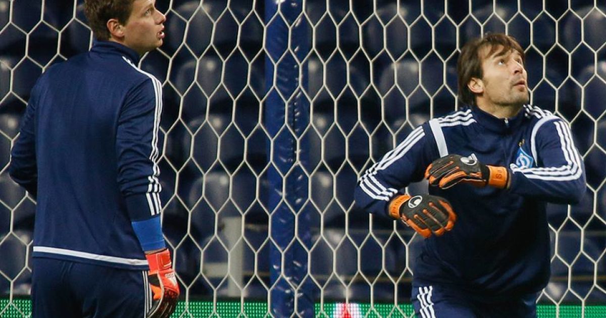 "Динамо" потренировалось на "Драгау". / © ФК Динамо Киев