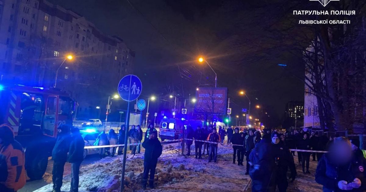Взрыв газа в частном доме во Львове / © Патрульная полиция Львовской области в Telegram