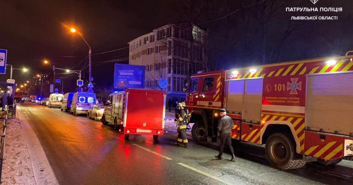 Взрыв газа в частном доме во Львове / © Патрульная полиция Львовской области в Telegram