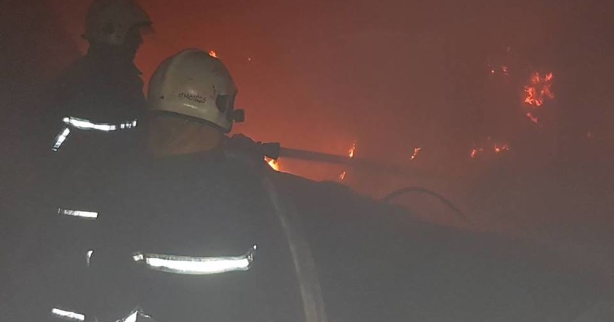 Пожежа у Новій пошті Мукачево 24.08.2018_8 / © Управління ДСНС України у Закарпатській області
